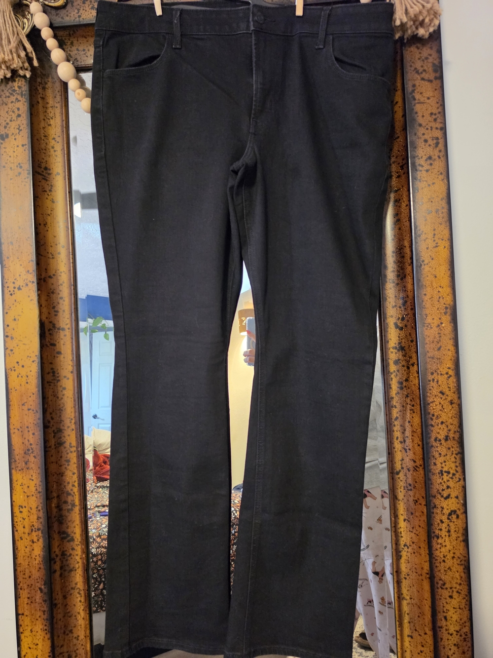 Old Navy Black Flare Jeans - Women's